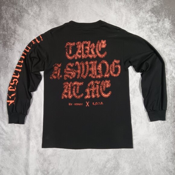 Kublai Khan TX 'Resentment' LS Shirt • Black • Small • Hardcore/Metalcore • RARE - Picture 5 of 9